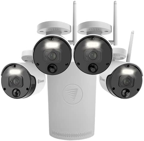 4 Camera 4 Channel 1080p Wi-Fi NVR Security System with 1TB HDD K8151