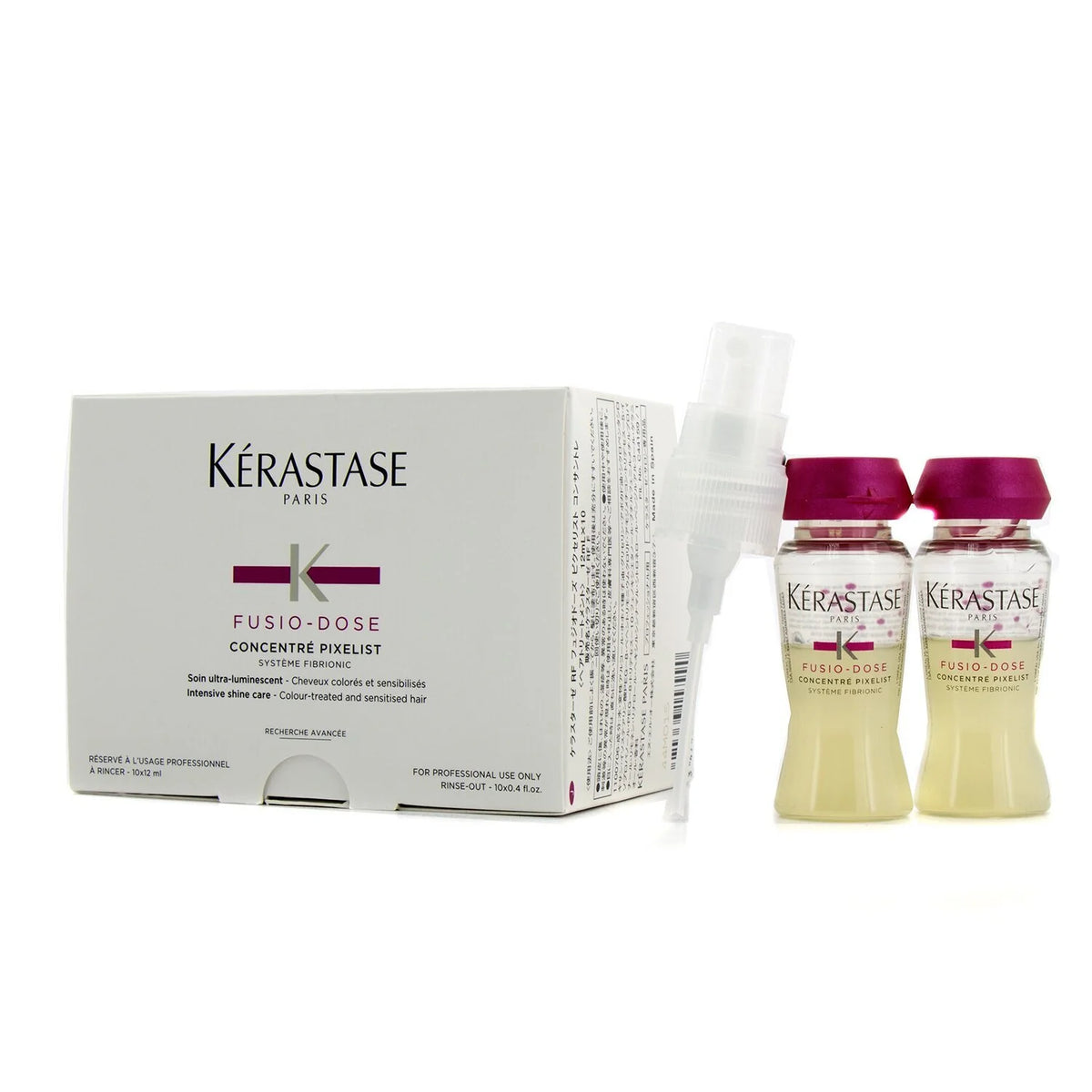 Intensive Shine Care for Colour-Treated and Sensitised Hair, 10x12ml E670386
