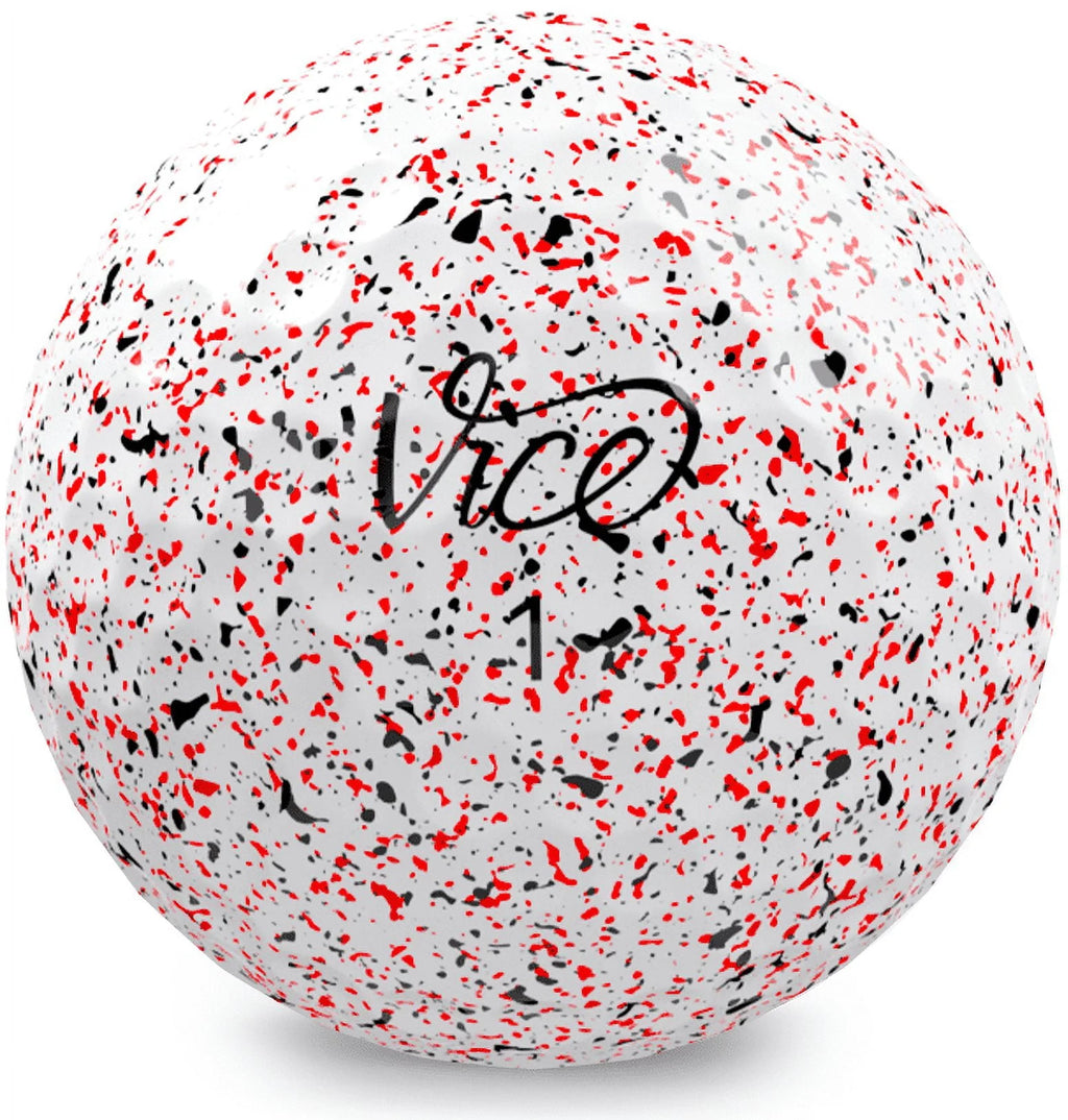 Red 12 Pack Golf Balls S2254