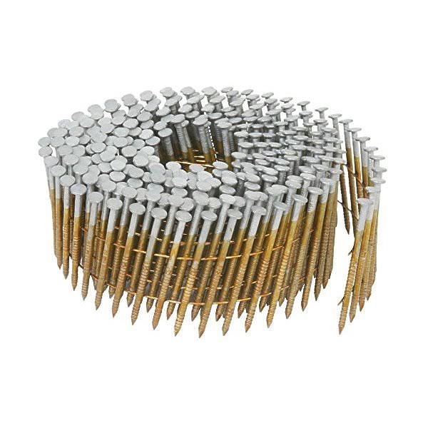 1-3/4-Inch Hot-Dipped Galvanized Wire Coil Siding Nails, 3600-Pack T8113