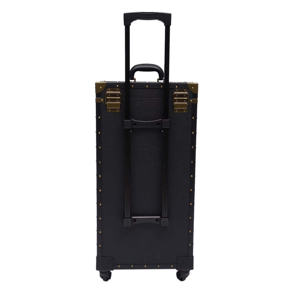 Portable Rolling Makeup Train Case Cosmetic Organizer P14197
