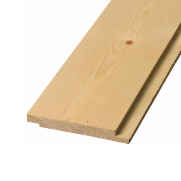 1 in. x 8 in. x 8 ft. Square Edge Pine Shiplap Board (6-Pack) O46497