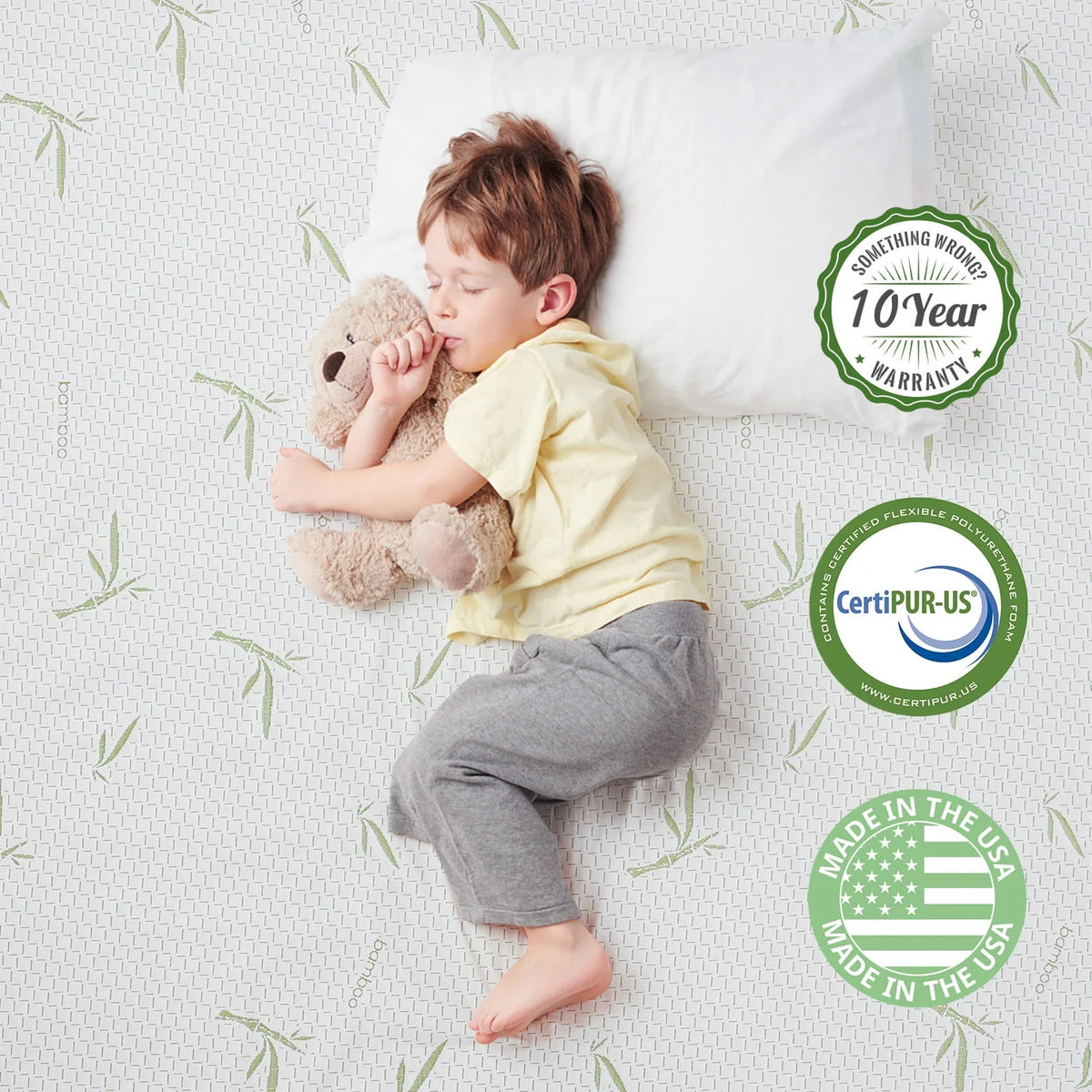 6 inch Memory Foam Twin Mattress T888