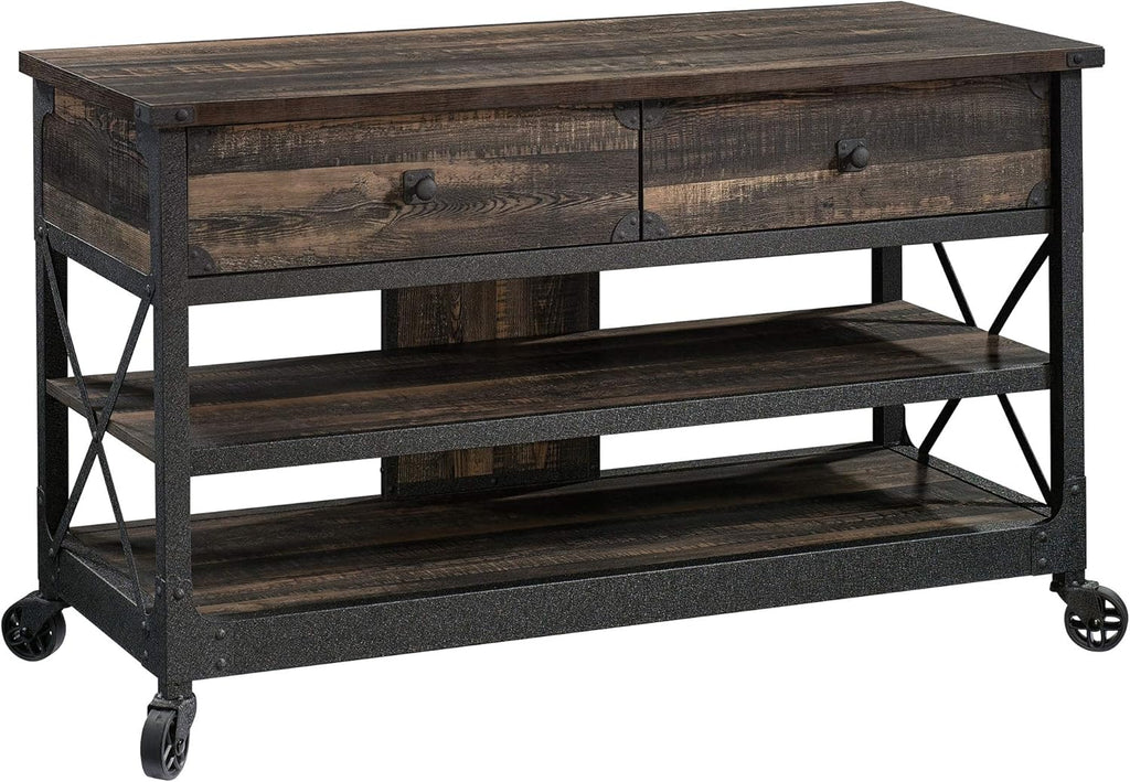 52 Carbon Oak Finish TV Stand X265