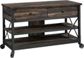 52 Carbon Oak Finish TV Stand X265
