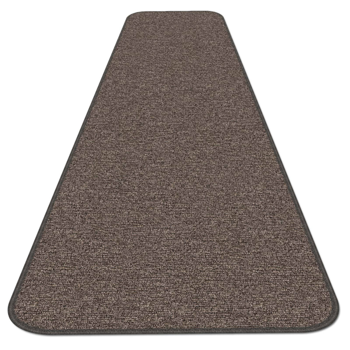 Pebble Gray 18 ft. x 36 in. Skid-Resistant Carpet Runner M412