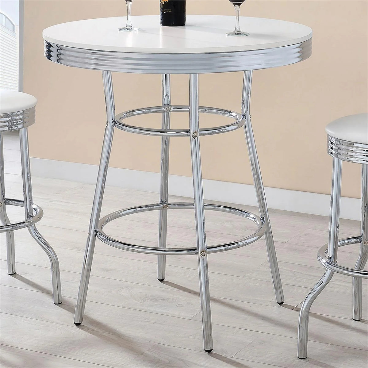 White Retro Bar Z32889