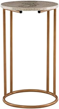 Gold Metal Accent C Table W790528