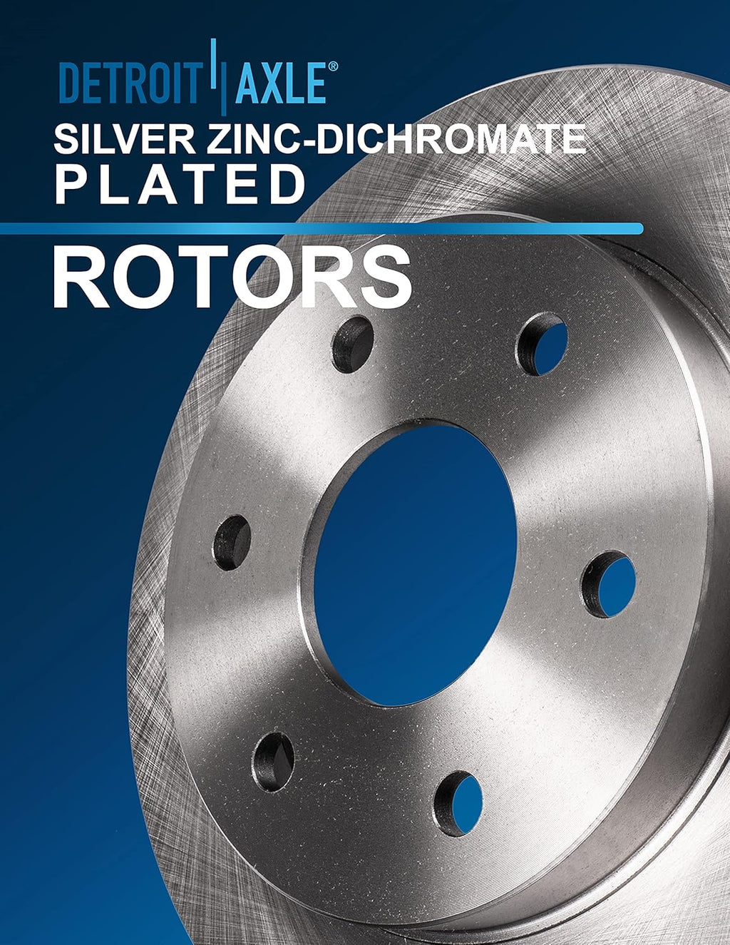 Front Disc Brake Rotors 2pc Set J3017