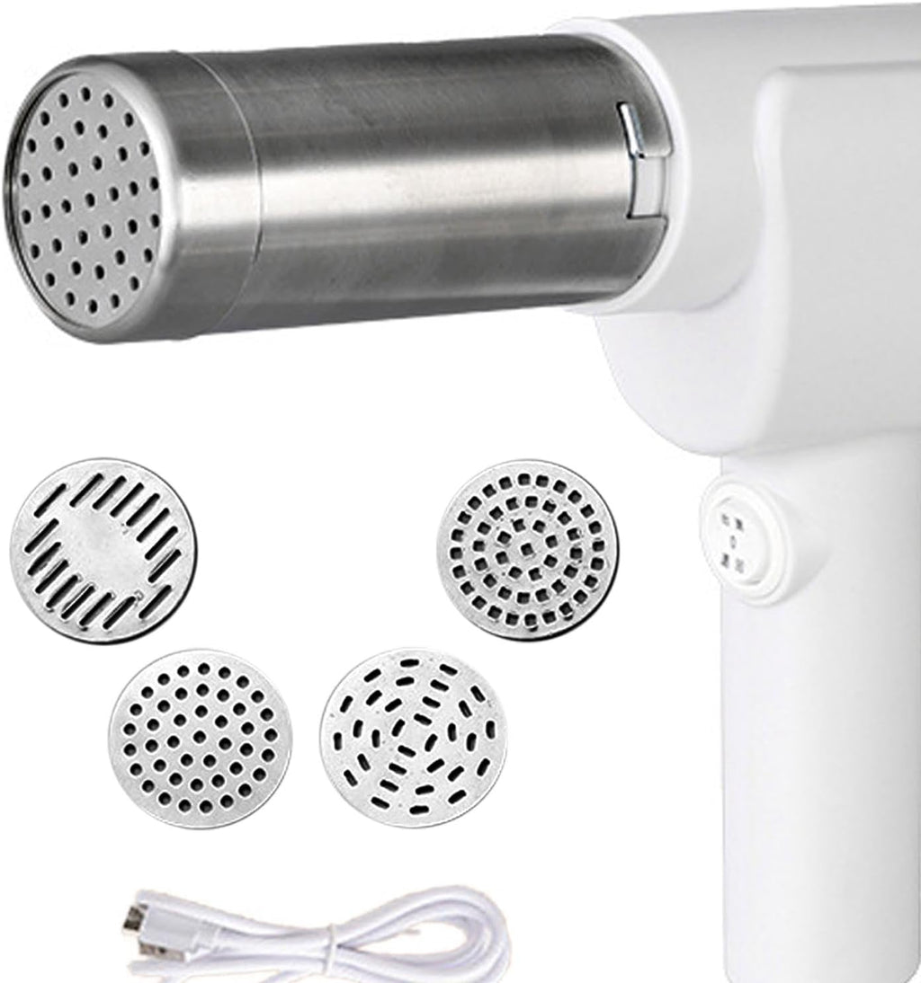 Handheld Electric Pasta Maker with 5 Heads A1550