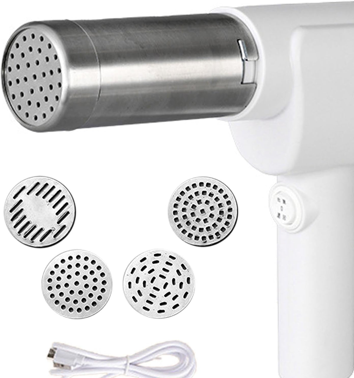 Handheld Electric Pasta Maker with 5 Heads A1550