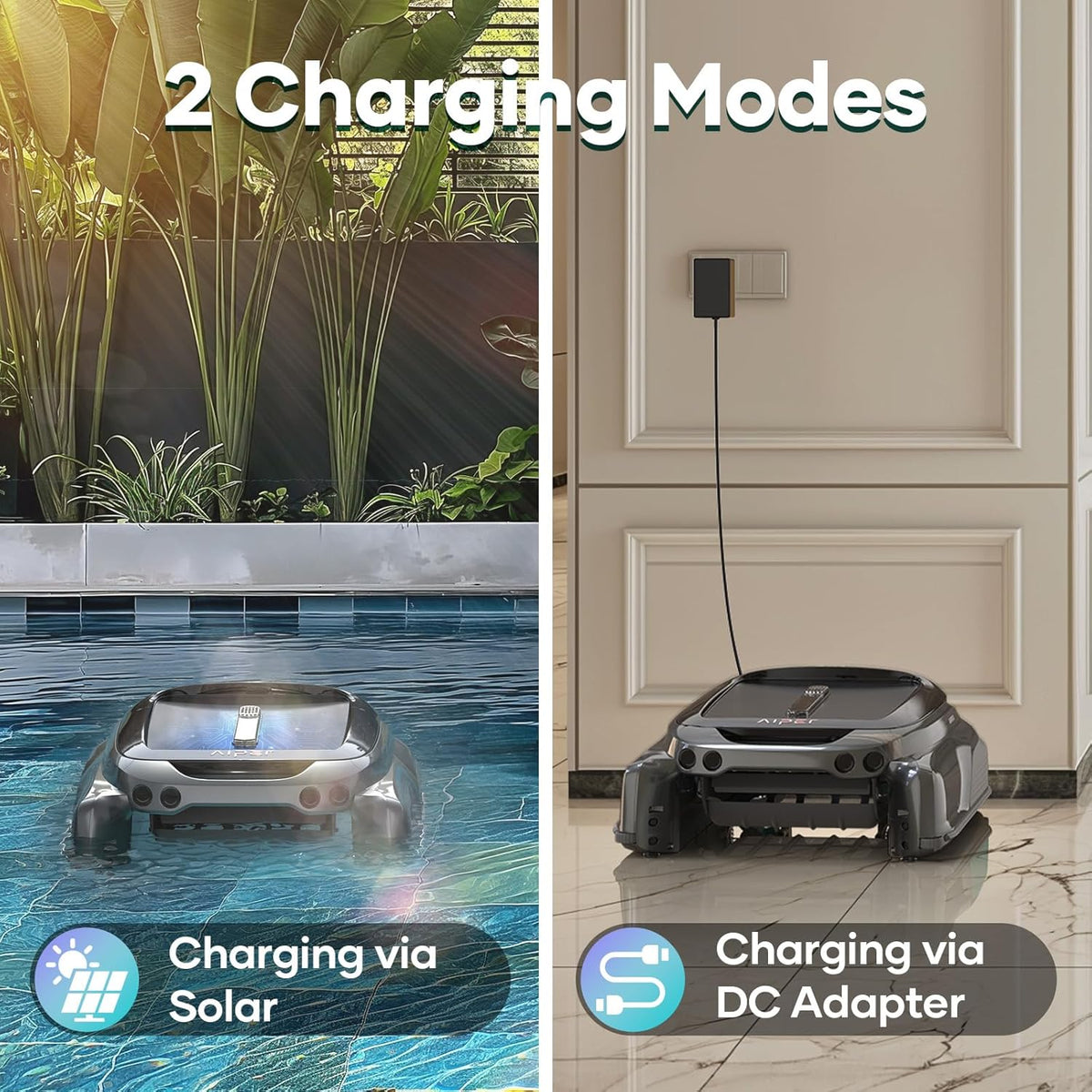 Robotic Pool Cleaner with Robotic Pool Skimmer A27855