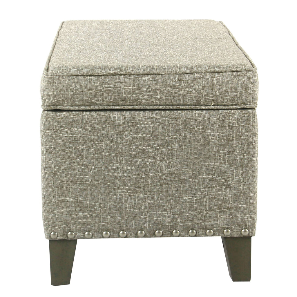 Large Storage Bench with Nailhead Trim U1714