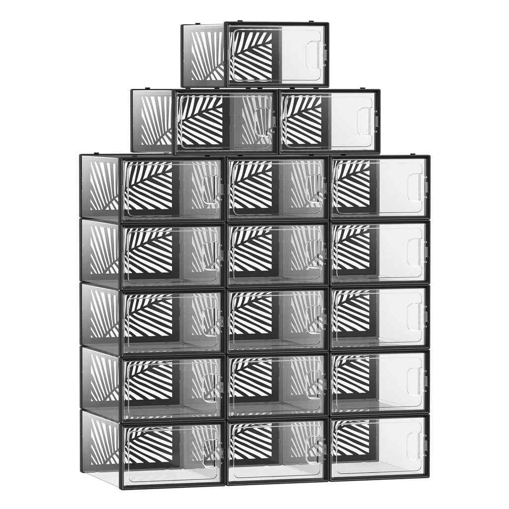 Stackable Plastic Shoe Organizer O2910