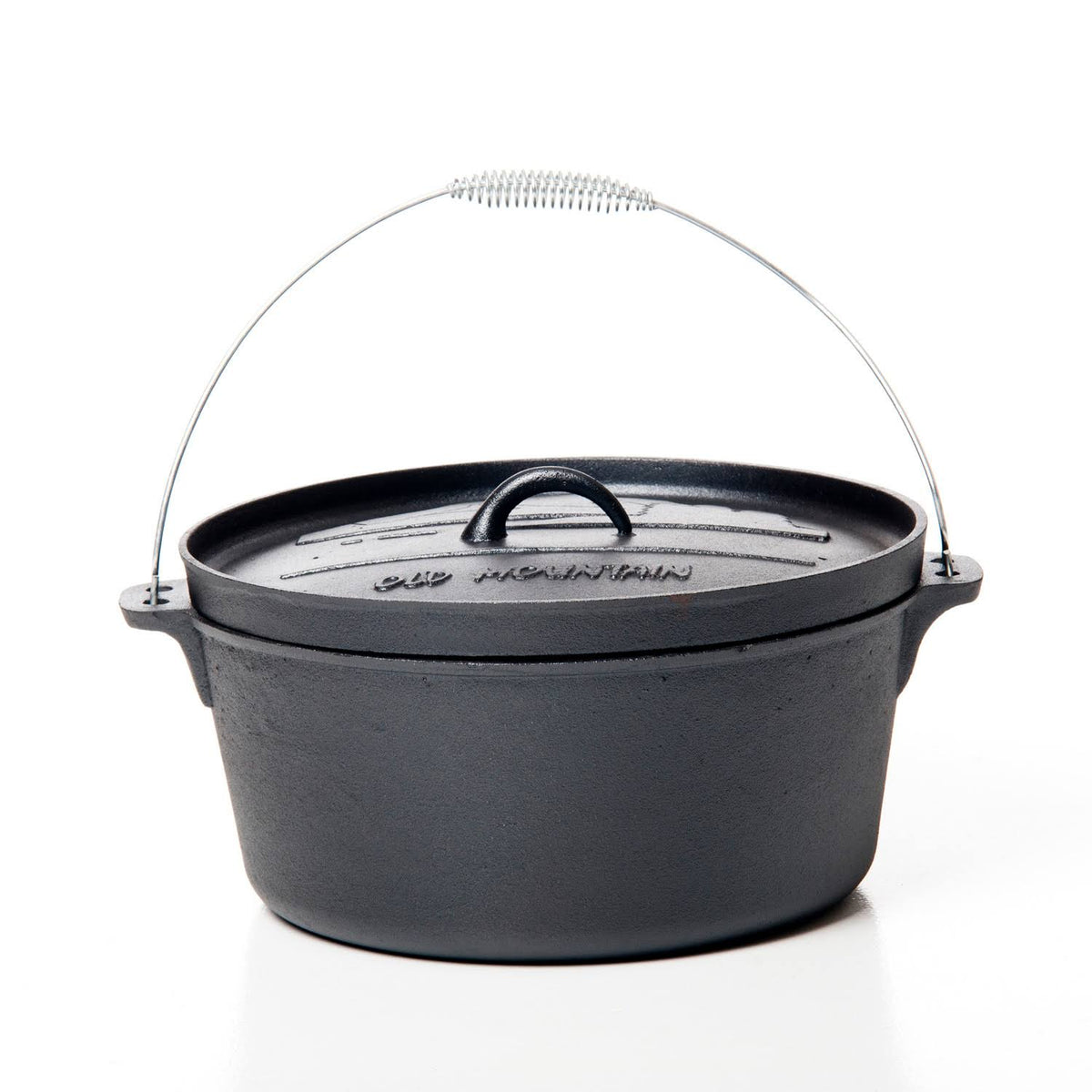 12 Quart Cast Iron Camp Oven with Flanged Lid U304467