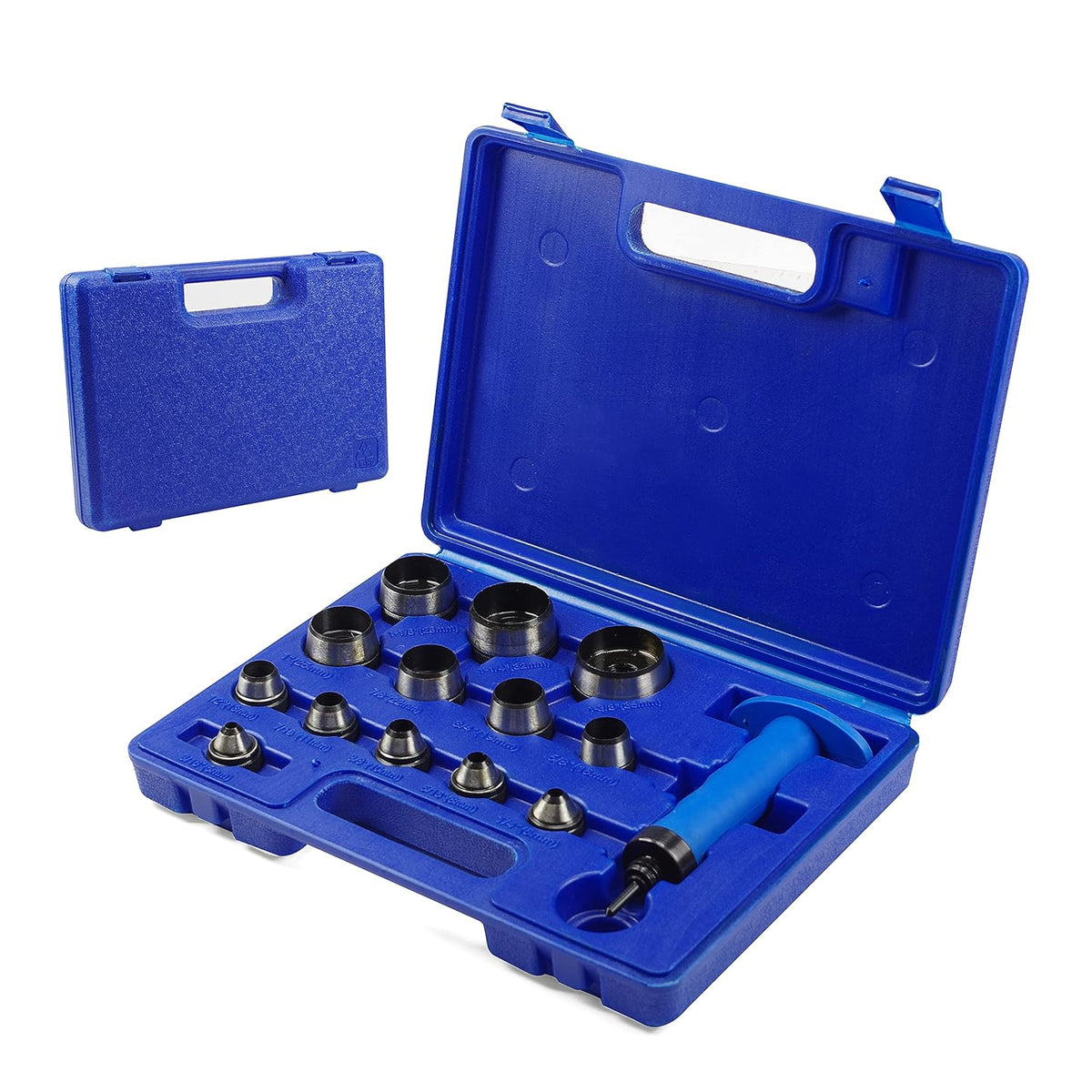 14 pcs Hollow Punch Kit with Storage Case R585