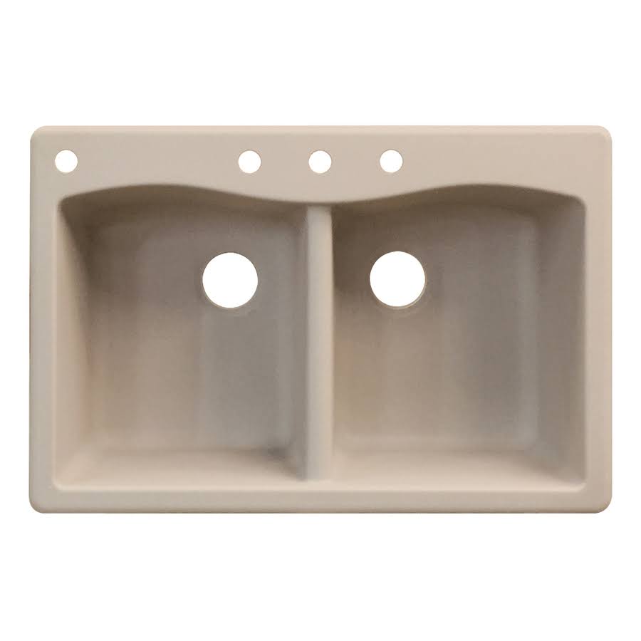 Granite 33-in Drop-In Kitchen Sink P288