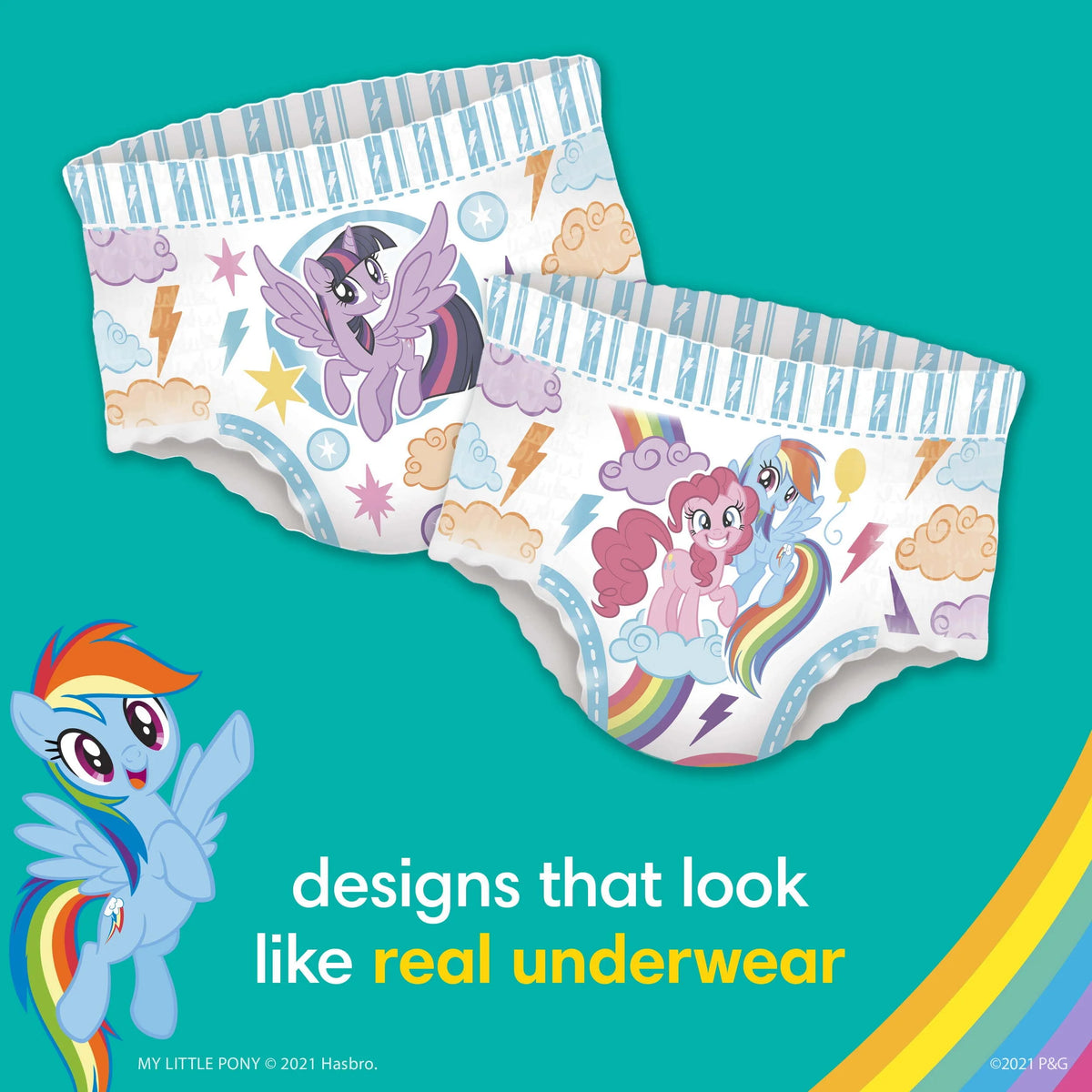 Training Pants Toddler Girls 4T/5T 92 Ct P4902