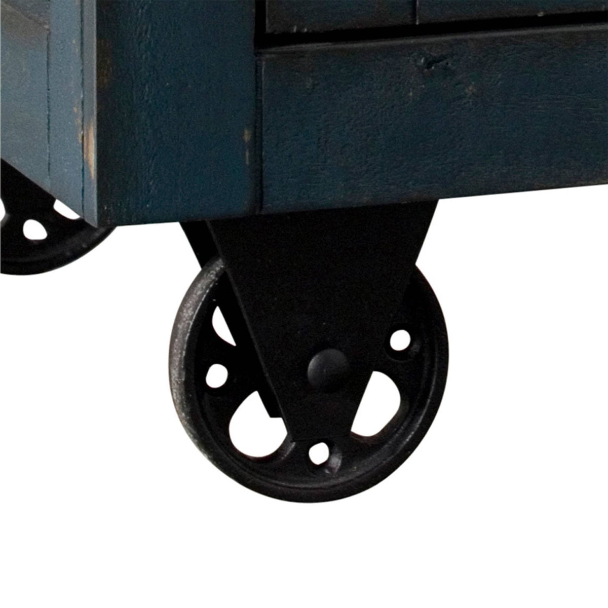 Blue 2-Door Accent Chest H604