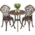3 Piece Patio Bistro Table Set Q69091