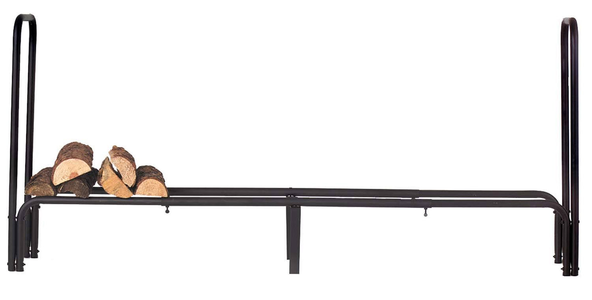 Black Steel Adjustable Log Rack S3417
