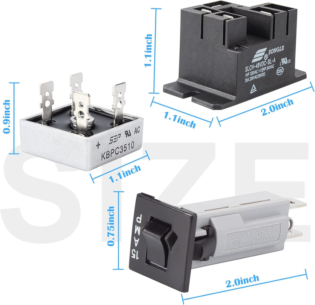 48V Battery Charger Repair Kit D988