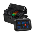 6 Gang Switch Panel with Electronic Relays, Waterproof Pack of 2 J637013