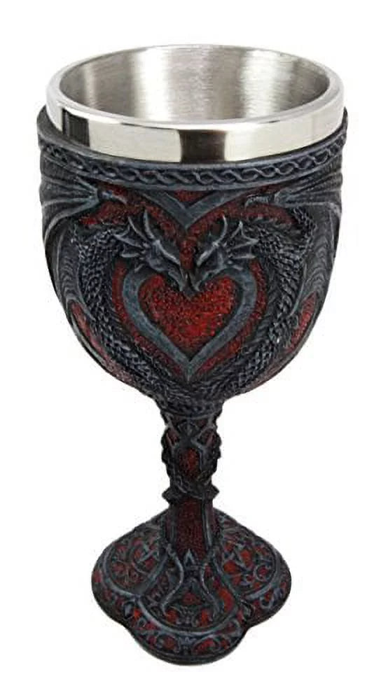 Celtic Dragon Wine Goblet Chalice W698098
