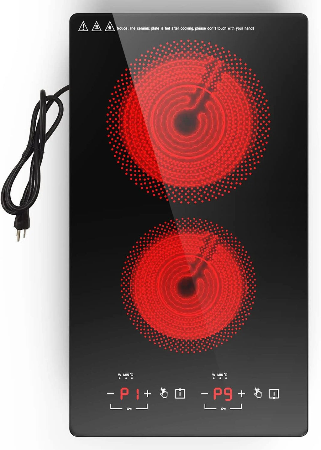 12 Inch 2 Burner Electric Cooktop X304448