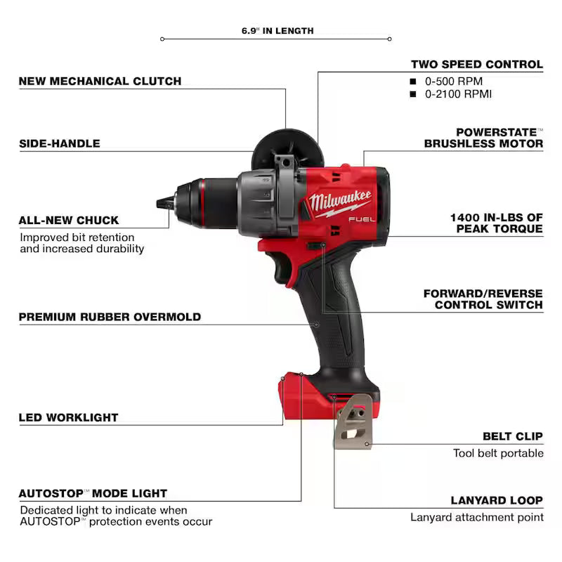 18V Lithium-Ion Brushless Cordless 4-1/2 in./5 in. Grinder and Hammer Drill B789638