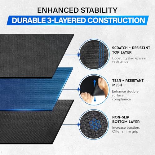 Large 6'x4'x7mm Foam Exercise Mat N13861