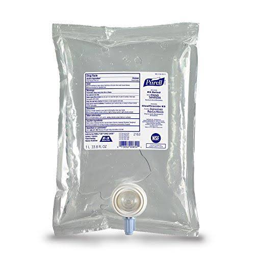 Advanced NXT Instant Hand Sanitizer Refill with Aloe, 1000ml Refill (Case of 8) K47901