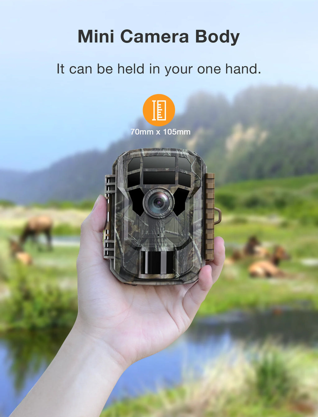2 Pack 36MP 2K Infrared Night Vision Waterproof Trail Camera with 2.0" LCD F7749