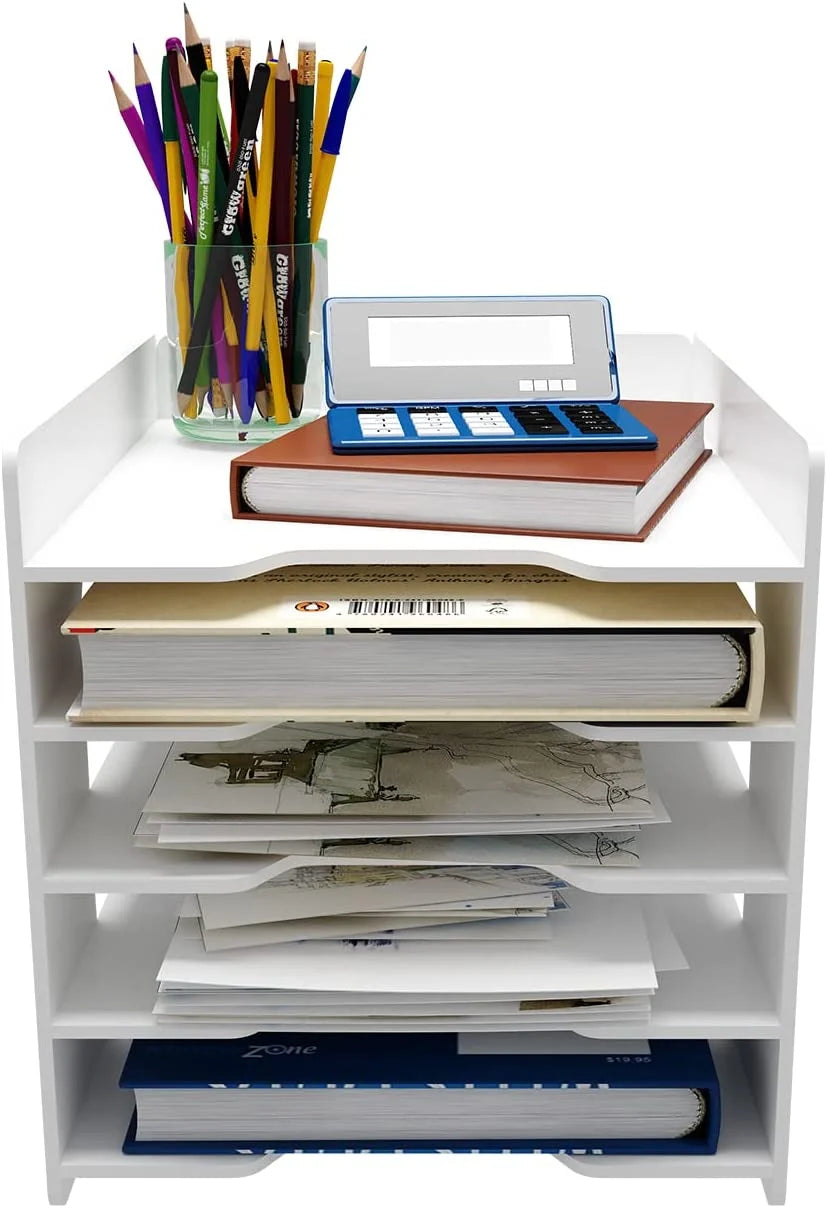 5-Tier Paper Organizer Letter Tray D903613