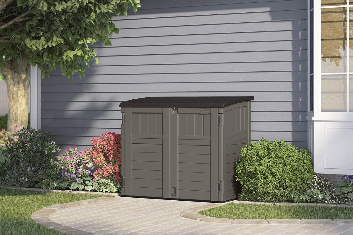 4' x 2' Horizontal Resin Storage Shed N361