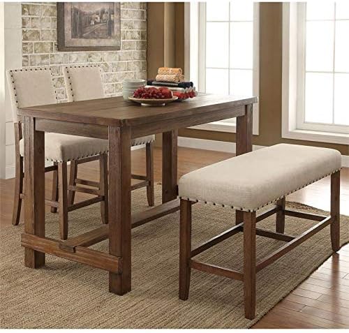Wood Counter Height Dining Table T921