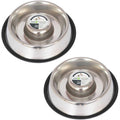 Stainless Steel Slow Feed Pet Bowl P5016