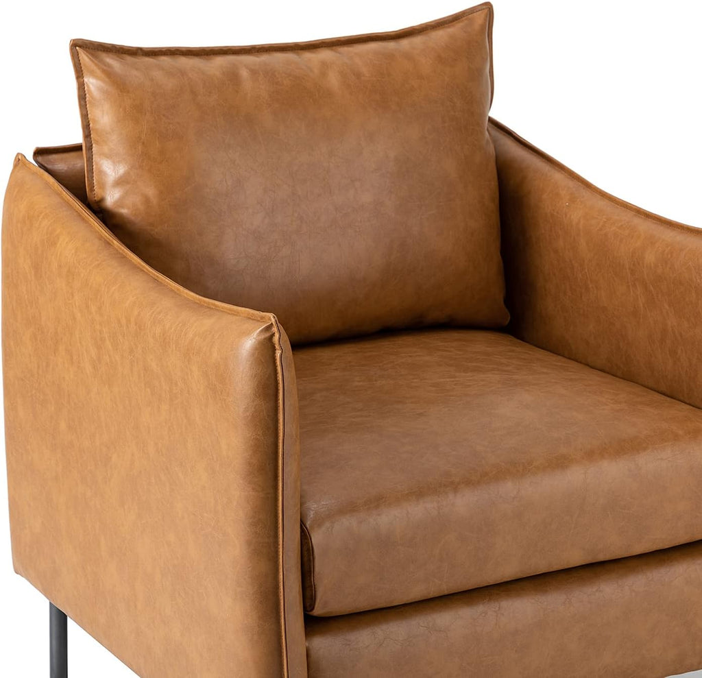 Camel Vintage Armchair Set Of 2 Y34946