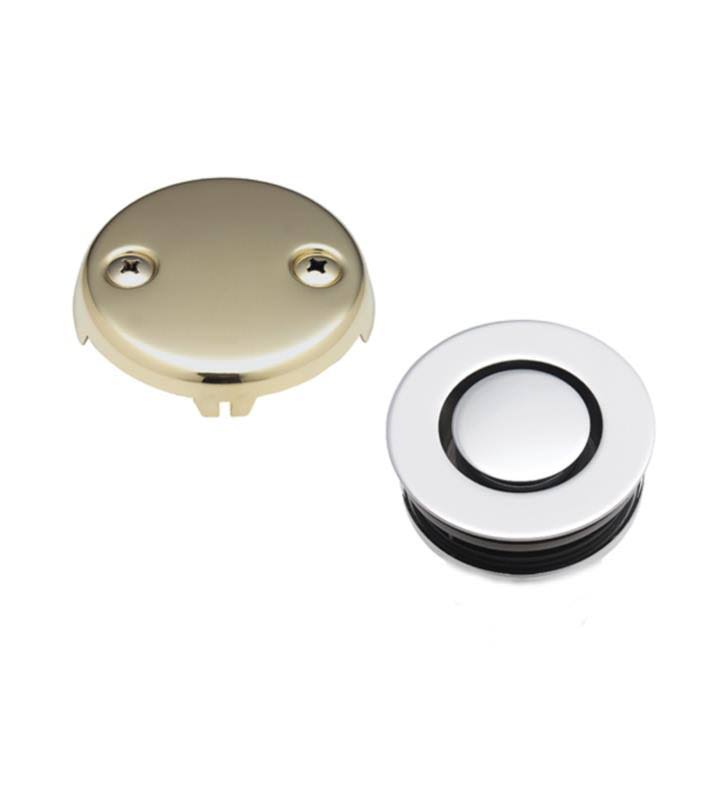 Satin Bronze Waste and Overflow with Drain F35357