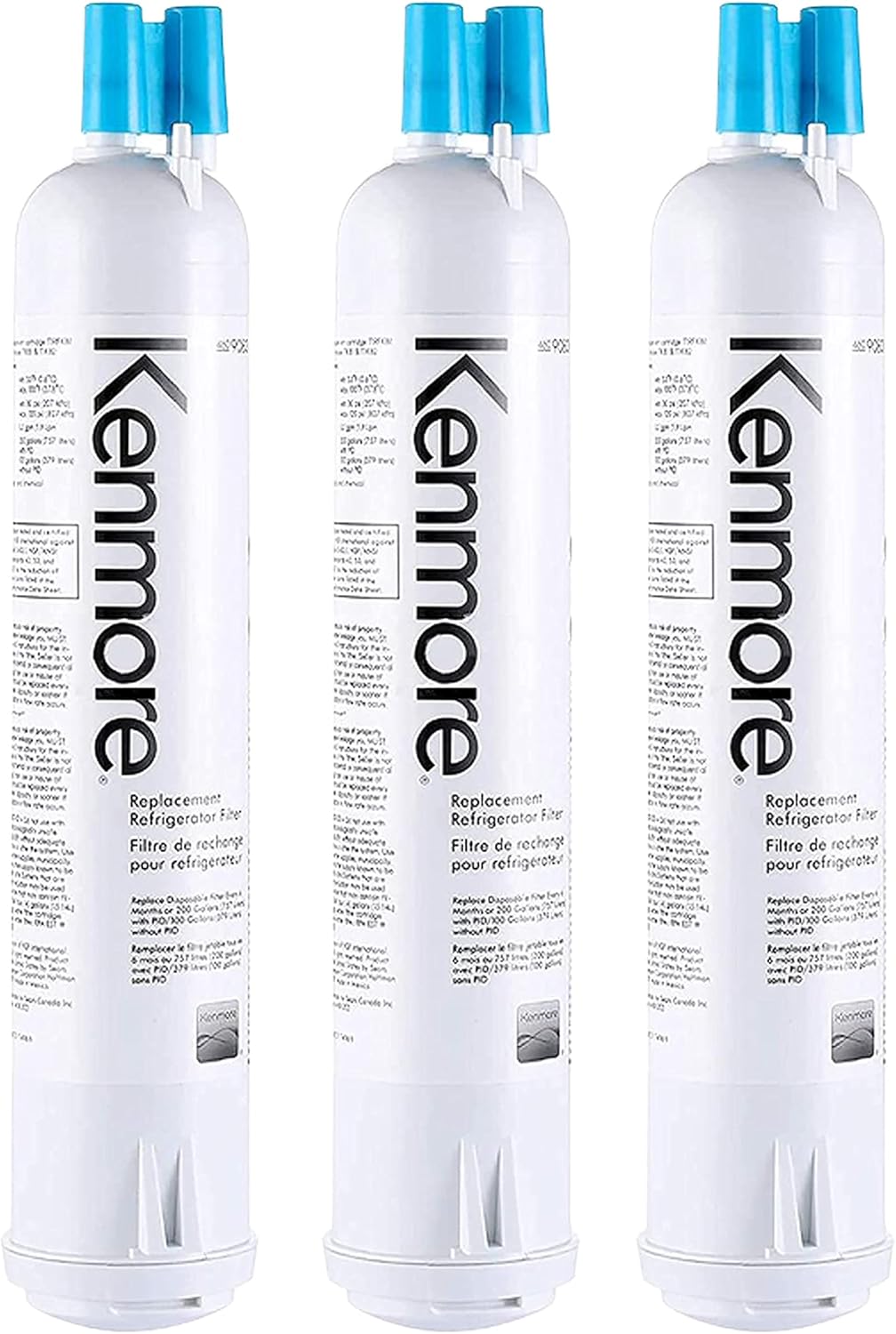 Replacement Refrigerator Water Filter NSF42, 3 Count N686
