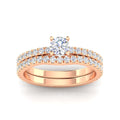 10k Rose Gold Solitaire Ring M82744
