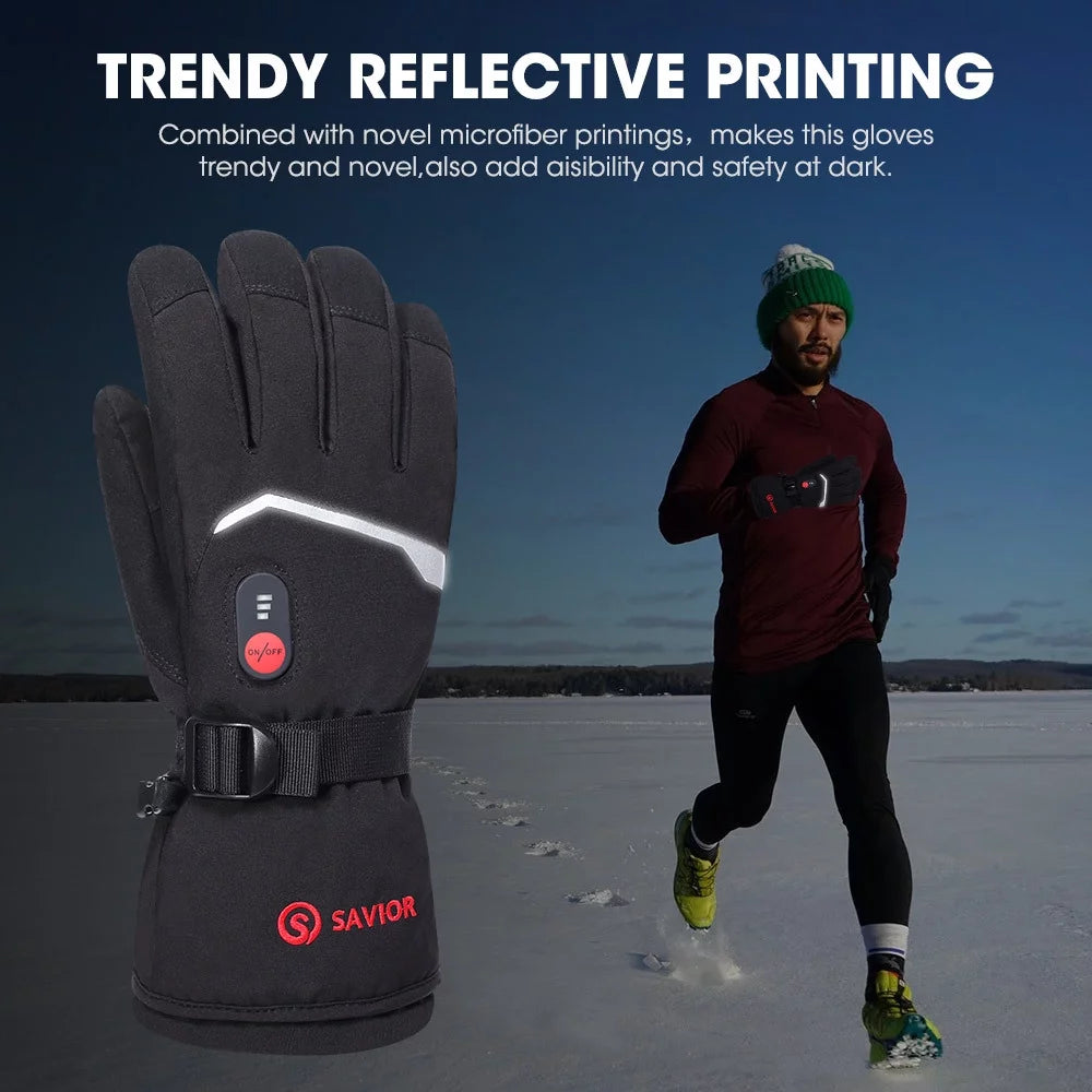 Heated Gloves with Touchscreen Y110496