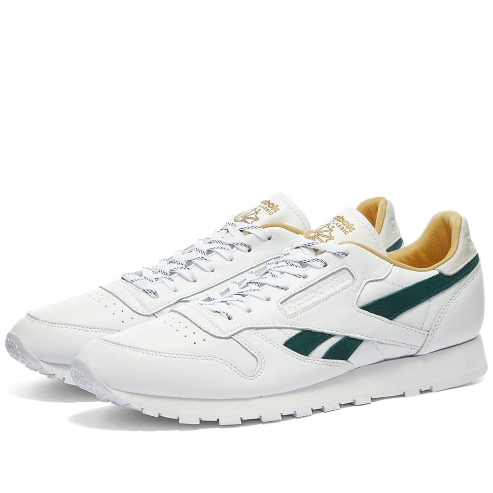 Classic Leather White Green Gold V5970