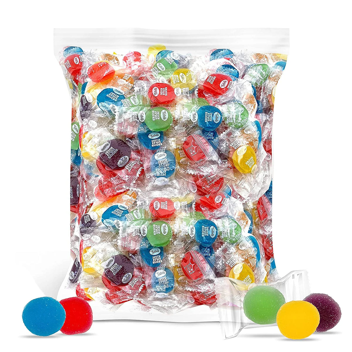 Fruit Disk Jelly Patties Candy, 2 Pounds K6812