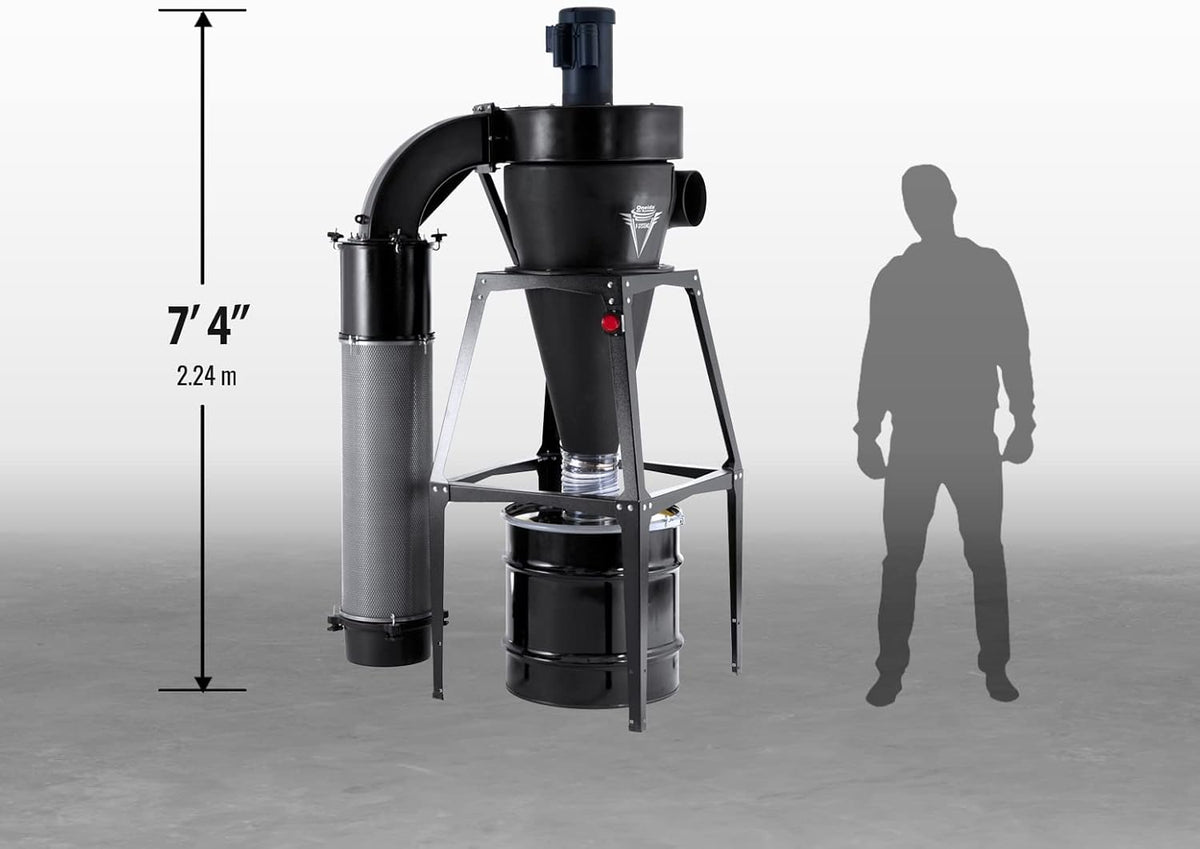35 Gal. HEPA Cyclone Dust Collector A20510