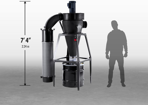 35 Gal. HEPA Cyclone Dust Collector A20510