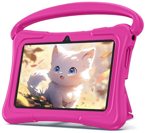 7 inch Android Tablet with 32GB, Shockproof Case Pink B337408