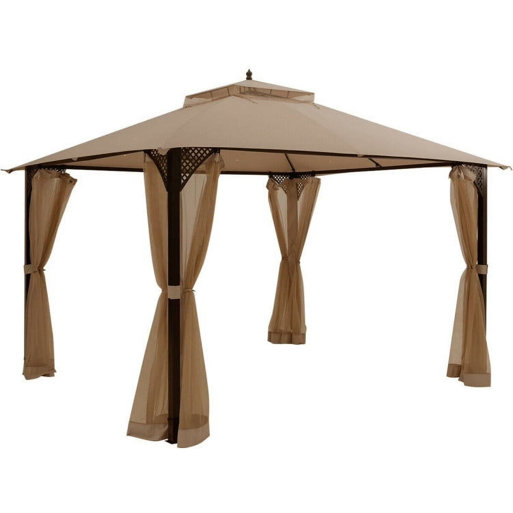 Patio Gazebo with Netting V683