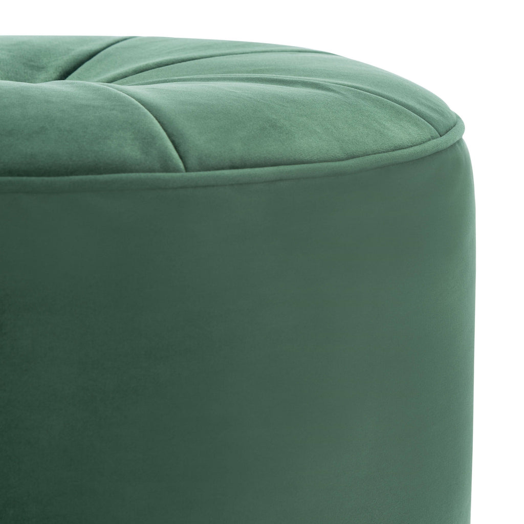Orange Cylinder Ottoman N9067