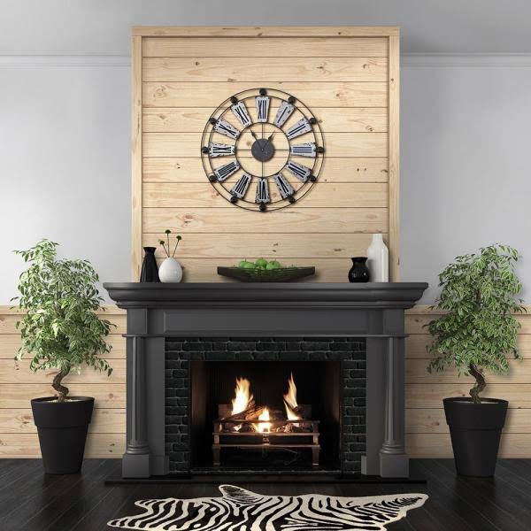 1 in. x 8 in. x 8 ft. Square Edge Pine Shiplap Board (6-Pack) O46497